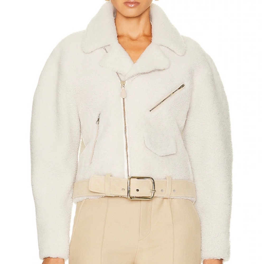 Chloe sherling jacket - NWT - size 38 / small